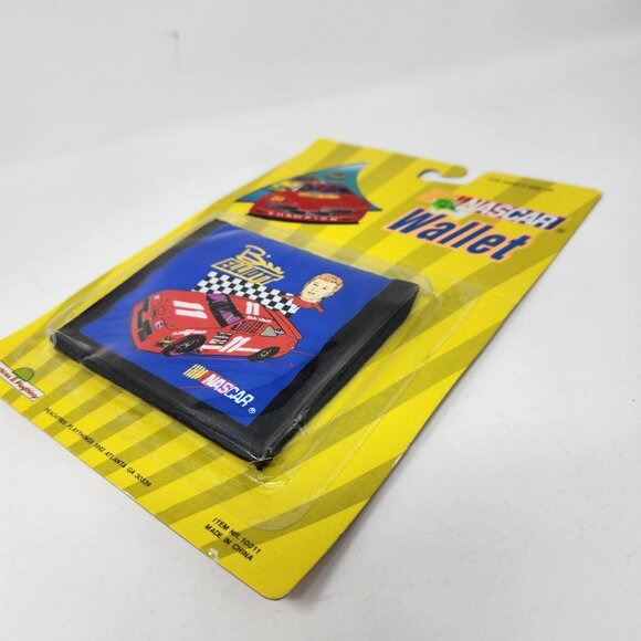 Vintage NASCAR Wallet Bill Elliott #11 Nascar 1992 Peachtree Playthings - Picture 6 of 7